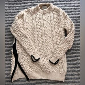 3.1 Phillip Lim Ivory Cable Knit Sweater